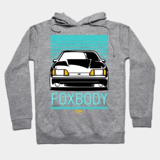 Foxbody Ford Mustang GT Retro Hoodie